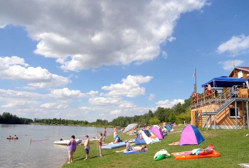 campsite » Stausee Oberwald » Germany » lake » forest » dogs allowed